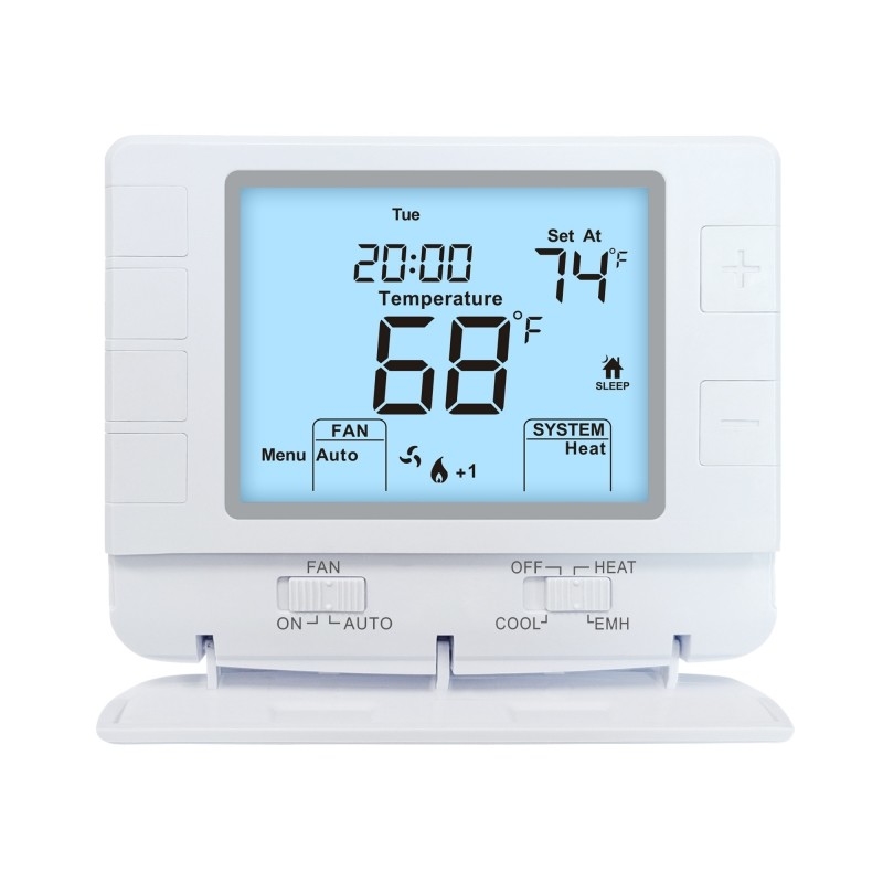 24V 5 / 1 / 1 Programmable Electronic Home Thermostat 24 Volt With Temperature Control