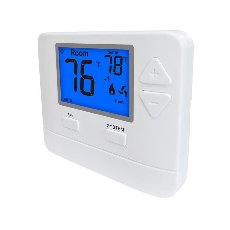 24V WIFI Non Programmable Digital Heat Pump Thermostat STN721W