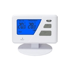 Flame Retardance ABS RF Room Non-programmable Thermostat With Heat / Off / Cool Switch