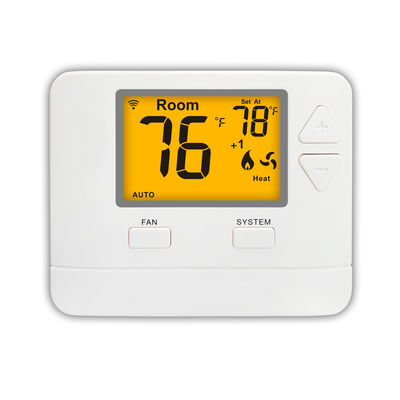 ±1C Accuracy White Heating Room Thermostat for Customized Temperature Settings