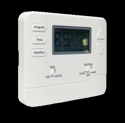 Anti-flammable ABS Housing Material HVAC Thermostat ±1℉ Display Accuracy for Heat Pump Systems Advanced Technology