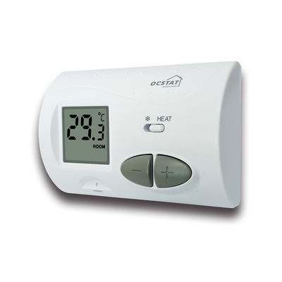 Simple Non - Programmable Digital Room Thermostat with Customized Color