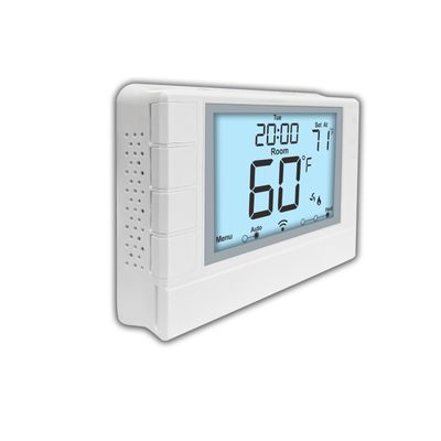 Coiiwsei Air Conditioner Heat Pump Wired Room Thermostat with 7 Day Programming 1H/1C Heat Pump W/o Auxiliary Or Emergency Heat