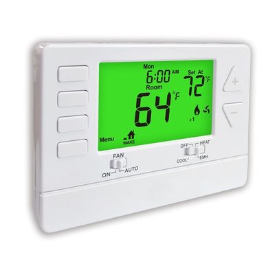 5.43" W X 3.85" H X 1.14" D Adjustable Heat Pump Thermostat Air Fryer Power Supply 50/60Hz Compact Size Physical Dimensions