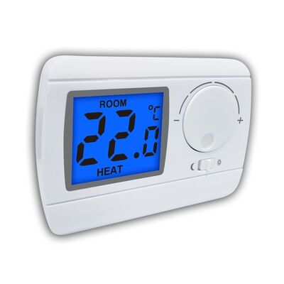 230V White Color Boiler Temperature Control Boiler Thermostat Featuring Adjustable Temperature Range 5 To 35°C In 0.5°C Increments For Thermal Performance