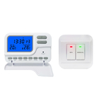 7 Day Programmable ABS White Color Wireless Thermostat For Heating Control