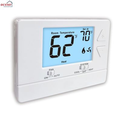 New Style Riseem Non-programmable 24V Air Conditioner Controller Digital Electronic Room Thermostat HVAC