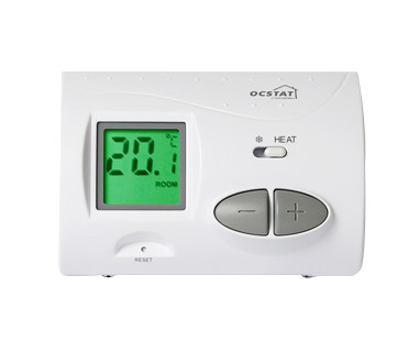 868mhz 230V Boiler Heating Room Thermostat For Underfloor Large Button