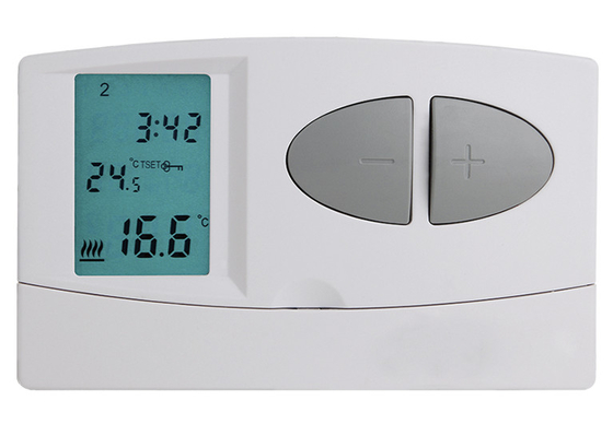 Verdrahteter Tag des Digital-Raum-Thermostats 7 programmierbar mit Großbild