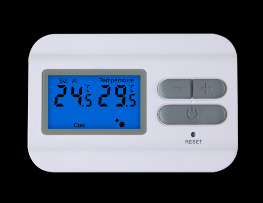 2 Draht-programmierbarer Thermostat, Thermostat der elektrischen Wärme verdrahtend