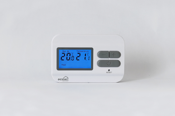 Erhitzen Sie nur Digital-Thermostat/nicht programmierbare Thermostat-Heizung und abkühlendes verdrahtetes digitales Thermostat HVAC-System