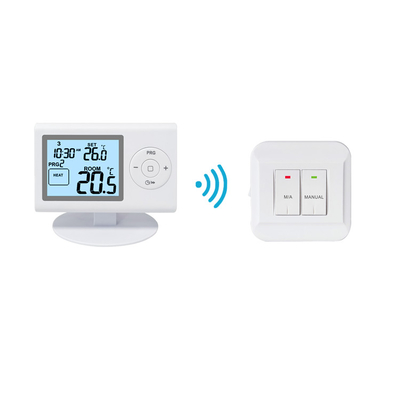 Riseem Digitale Temperaturkontrolle 7 Tage Programmierbarer Thermostat mit Heizung und Kühlung