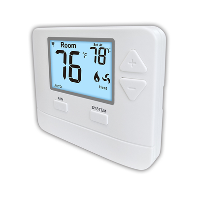 HVAC, der ABS WIFIS LCD nicht programmierbaren Digital-Hauptthermostat 24V erhitzt