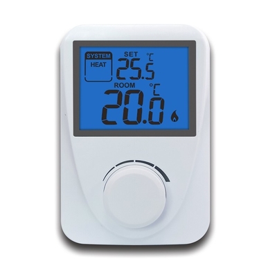 Riseem Weiß Farbe Omron Relais Digitaler nicht programmierbarer Raumthermostat für Heizsysteme