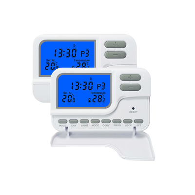 Riseem 230V Drahtkessel Digitaler Raum HVAC Elektronischer 7-Tage-Thermostat Programmierbar 3W
