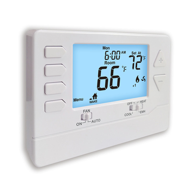Riseem 24V Raumheizung Programmierbare Wärmepumpe Heimthermostat 3A mit Energieeinsparung
