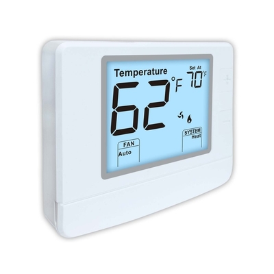 Riseem ABS 1 Heat 1 Cool Nicht programmierbare Raum-Klimaanlage Elektronischer Thermostat 24V für zu Hause