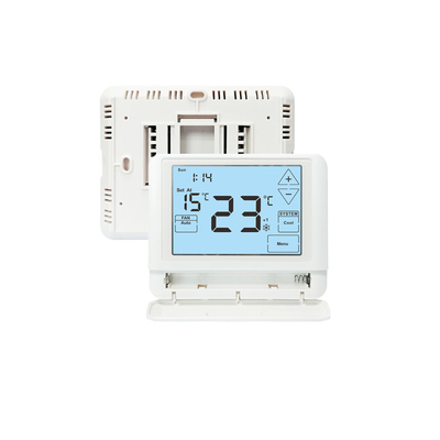 Riseem Batteriebetriebener NTC Programmierbarer Raumthermostat für Klimaanlage