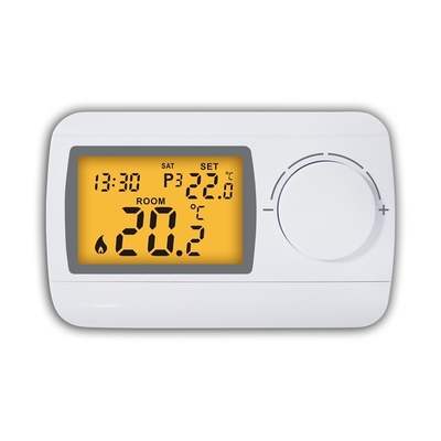 Riseem Smart Wired Room Programmierbarer Thermostat für Gaskessel 5-35°C LCD-Digitalbildschirm