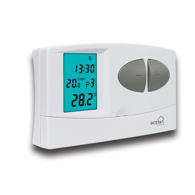Riseem Batterieversorgung Temperaturregelung Heizung 7 Tage Programmierbarer drahtgebundener digitaler Raumthermostat mit 230 V