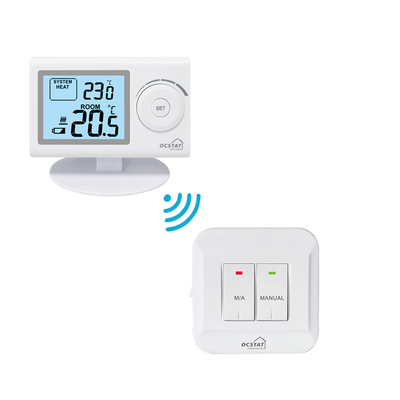 Heizkessel-Steuerrf-Raum-Thermostat für Gas-Kessel, einfacher Digital-Thermostat