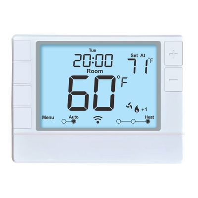 Riseem 24V Nicht programmierbare Raum-Klimaanlage Wärmepumpe 2 Wärme 1 Kühle Thermostat für zu Hause