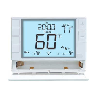 24VAC 2 Wärmephase 2 Kühlphase 7 Tage Programmierbarer mehrstufiger Thermostat RTH715