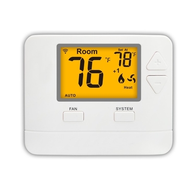 Riseem 24V Nicht programmierbare TUYA Wärmepumpe Smart Home Thermostat STN721W Klimaanlage WLAN Thermostat Ac mit Alexa