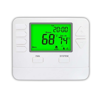 Riseem Neue WFI 24V Digitale LCD 2 Hitze 1 Kühle Programmierbare Wärmepumpe Temperaturregler WiFi Thermostat AC mit Alexa