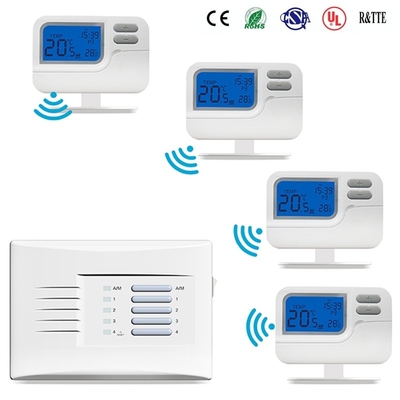 Batterieversorgung Digitale Temperaturregelung Heizung Riseem Thermostat mit Tastaturverriegelung