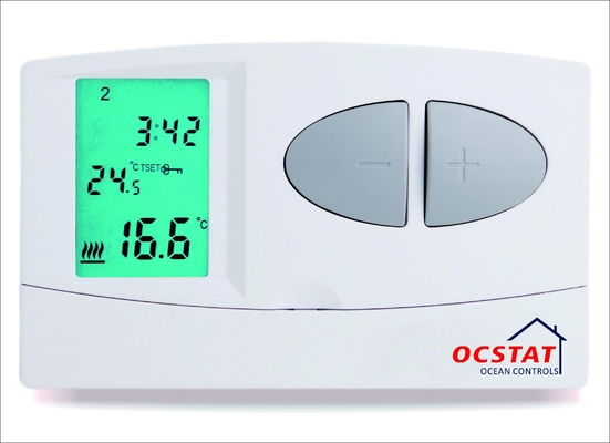 Boden-Heizungs-batteriebetriebener Digital-Hauptthermostat mit wöchentlichem programmierbarem