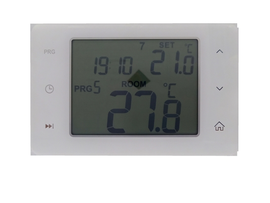 Langlebige Leistung Nicht programmierbarer Computerraum Hochflächenthermostat mit LCD-Display
