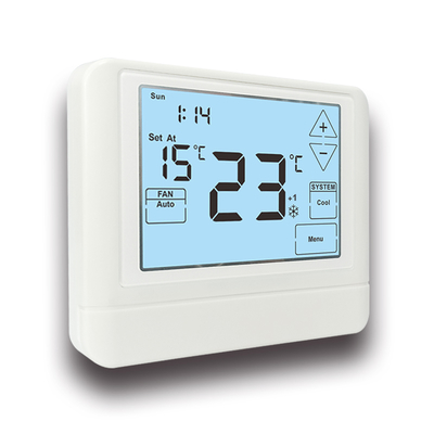24V LCD-Touchscreen Wochenprogrammierbarer digitaler Heizungsthermostat