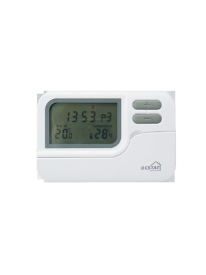 Einstellbarer drahtgebundener Raumthermostat für Zuhause 0,5 °C Temperatur Einstellung ABS Gehäuse Material