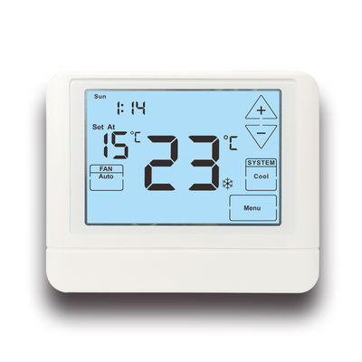 1Heat 1 Cool Elektro- oder Gasthermostat mit Touchscreen
