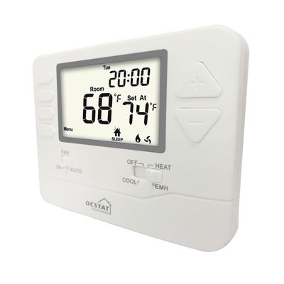 Beibehalten Sie Ihr Zuhause komfortabel und sparen Sie Energie mit einem 7-tägigen programmierbaren Thermostat-Digitaldisplay