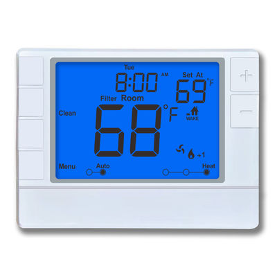 Coiiwsei Thermostat 24V Niederspannung programmierbarer Zentralheizungs-Klimaanlagen-Wandthermostat für RTH715