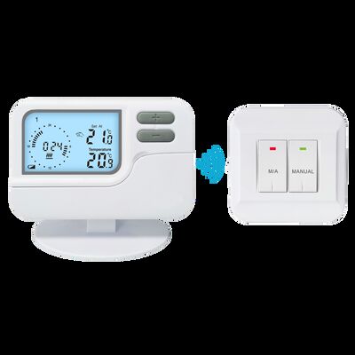 230V RF Programmierbarer Thermostat Drahtlose 7-Tage-Smart-Thermostat-Temperatursteuerungsplattform für Klima-Management und Fernüberwachung