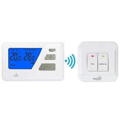 Empfänger 230VAC 50HZ drahtloser Raumthermostat für Kessel