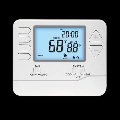 Energieeinsparung 7 Tage Programmierbarer Thermostat für konventionelle Anwendungsarten