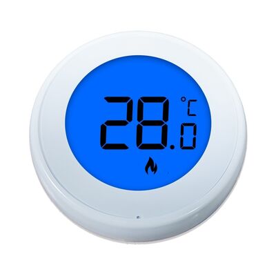 Wechselspannung 24 V Wechselstrom-Gleichstrom-Kesselraum 230 V Thermostat mit NTC-Sensor und Orange Blau Grün Hintergrundlicht Farbüberwachung