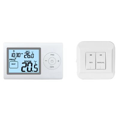 7-Tage programmierbarer digitaler RF-Thermostat-Controller, Wandmontage-Lösung für die Klimaregelung in verschiedenen Umgebungen