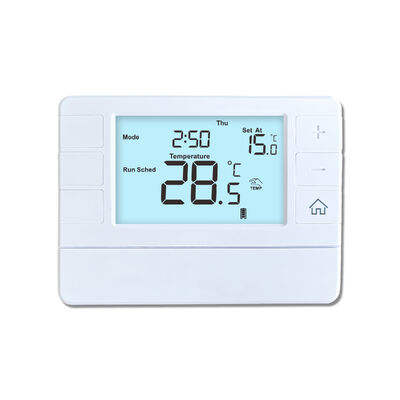 Temperaturregelung Kessel Temperaturregelung Heizung Programmierbarer Thermostat Weiße Farbe Einheit, die Heizungsregelung und erhöhte Betriebssicherheit bietet