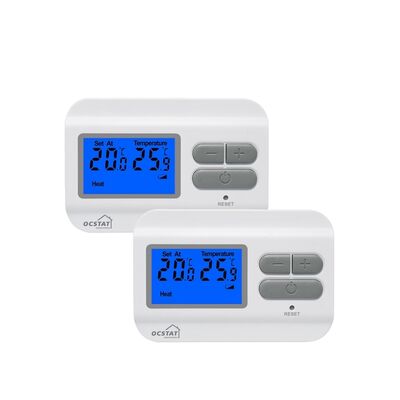 Nicht programmierbarer 230V Heizkesselthermostat mit NTC-Sensor, Betriebsart für Heizsysteme, ideal für gewerbliche und private Heizungen