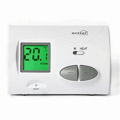 OEM ODM 230V Nichtprogrammierbares Kabel-einfaches Thermostat mit einstellbarem Temperaturbereich von 10°C bis 30°C in 0,5°C-Zunahmen und Heizmodus für HVAC-Systeme