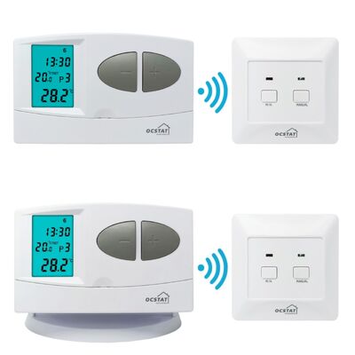 Empfänger 230VAC 50HZ Funk-RF programmierbarer Thermostat RF-Kessel 7-Tage-Thermostat Programmierbarer Funkthermostat für Energiemanagement