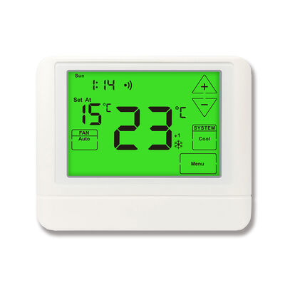 Y2 Terminalbezeichnungen 7 Tage Programmierbarer WIFI-Smart-Thermostat mit 7,52 Sqin-Displaygröße