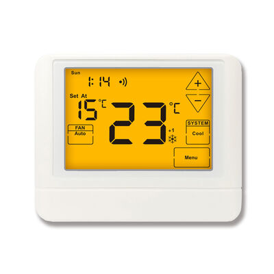 Große LCD Verstellbar 24V WIFI Smart 7 Tage Thermostat Terminal Bezeichnungen RH bietet eine verbesserte Temperaturkontrolle für professionelle Koch