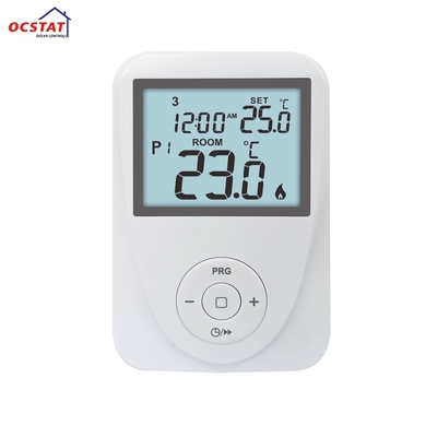 Riseem Gasboiler und elektrische Fußbodenheizung Programmierbarer Thermostat Tastaturverriegelung