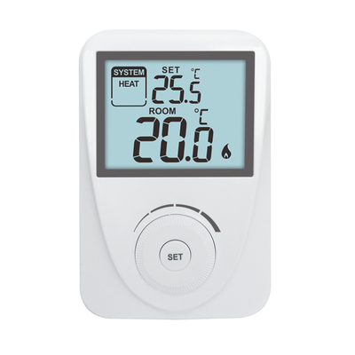 Riseem CE Weiß ABS + PC Gaskessel und elektrische Heizung Raum Nicht programmierbarer Thermostat für den Haushalt